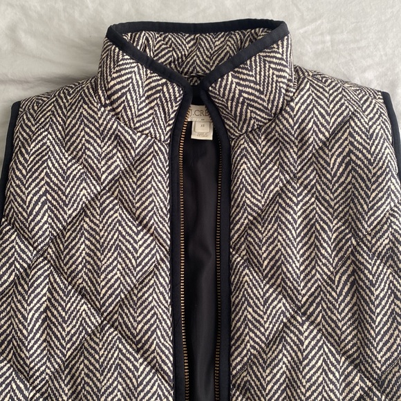 J CREW herringbone quilted vest - Picture 4 of 15